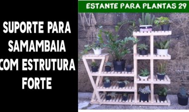 Suporte para samambaia lindos para usar em casa