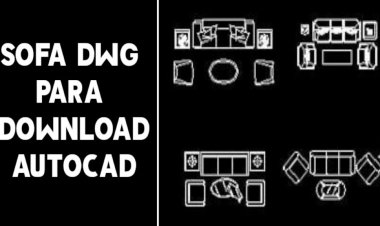 Sofa autocad para download completo