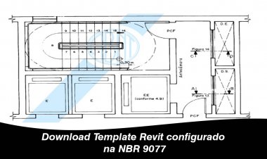 Download Template Revit configurado na NRB 9077
