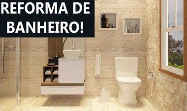 Como fazer reforma no banheiro.