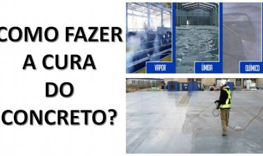 Como fazer a Cura do cimento?