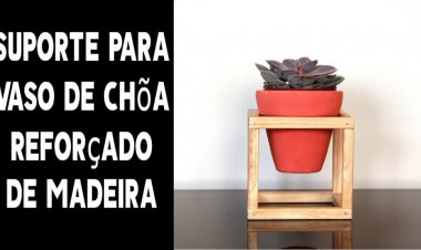 Vaso chão prateleira