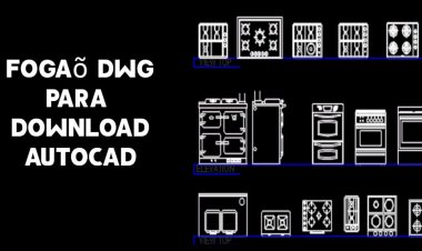 Fogão DWG para download completo