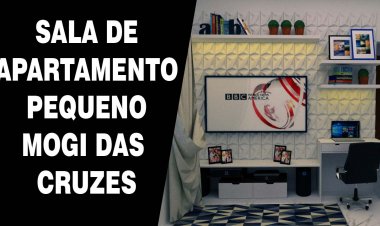 Sala de apartamento pequeno Mogi das cruzes