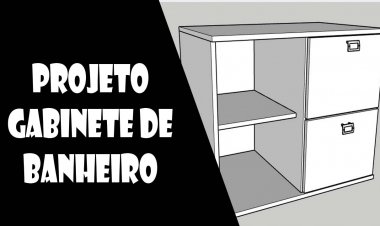 Desenho de moveis no sketchup