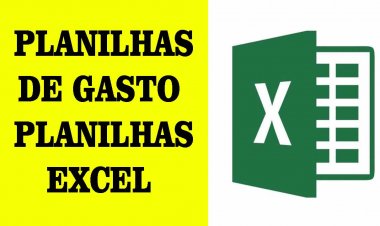 Planilha excel, planilhas de gasto agora