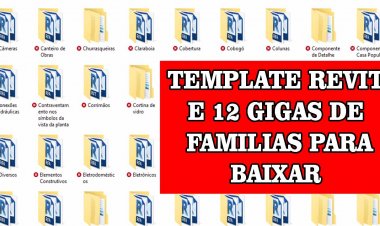 TEMPLATE PARA REVIT MAIS BLOCOS DE 12 GIGAS PARA REVIT