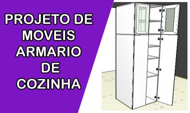 Armario planejado para cozinha projeto de moveis