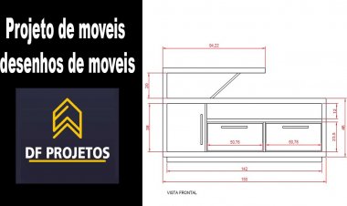 Projeto de moveis desenhos de moveis