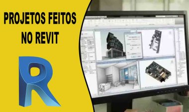 Projetos feitos no revit