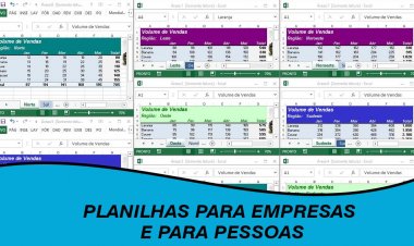 PLANILHAS PARA EMPRESAS E PARA PESSOAS
