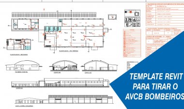 Bombeiros template Revit AVCB projeto