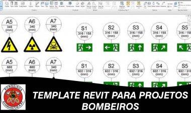 Revit – Template projetos para bombeiros NBR 9077