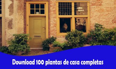 Download 100 plantas de casa completas