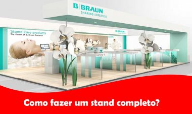 Como montar um stand para feiras
