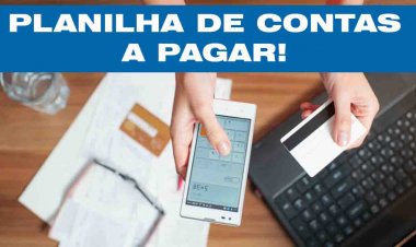 Baixar planilhas para controle de gasto.