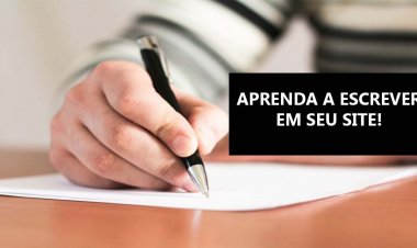 Como escrever para seu site