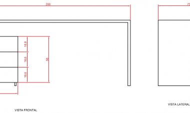MESA DE ESCRITORIO BASICA – PROJETO