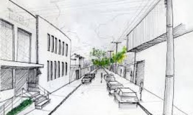 Projetando uma rua. arquitetura e urbanismo