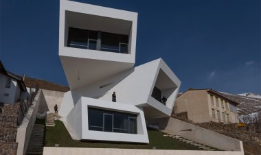 Retângulos que se cruzam.