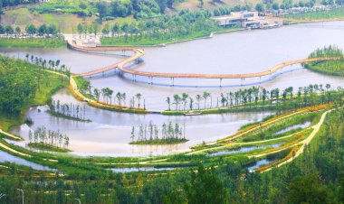 Projeto na China da exemplo de proteção a natureza