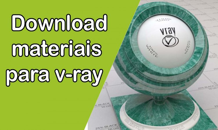 Download materiais para v-ray