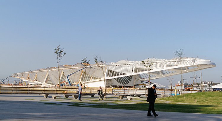 Museu do Amanhã de Santiago Calatrava no Rio de Janeiro