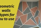Geometric walls 5 types for you to use