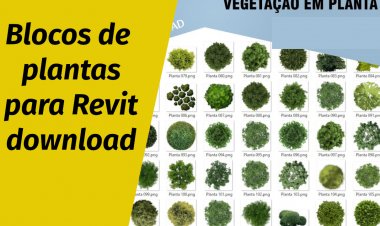 Blocos de plantas para Revit download